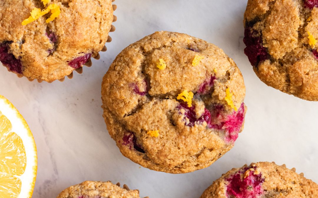 Gluten Free Cranberry Orange Muffins